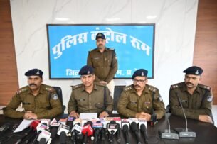 क्रेटा कार चालक की हत्या करने वाले चार आरोपी गिरफ्तार