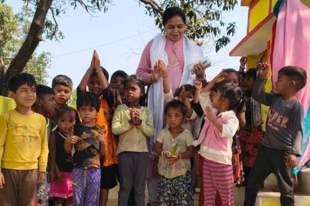 महिला एवं बाल विकास विभाग की ज्वाइंट डायरेक्टर ने किया बहोरीबंद विकासखंड का निरीक्षण