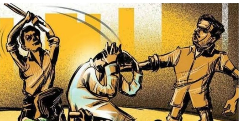 खितौला के भाटादौन में दो पक्षों के बीच आपस मे मारपीट