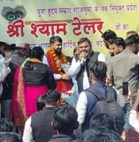 युवा मोर्चा के प्रदेश अध्यक्ष का गर्मजोशी से सिहोरा में हुआ स्वागत