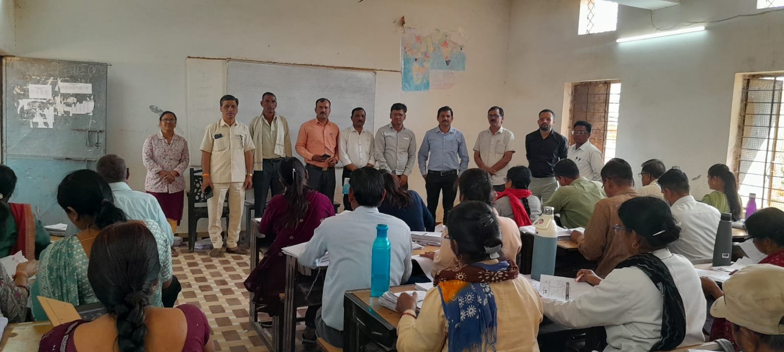 5 वी व 8 वी कक्षा की उत्तर पुस्तिकाओं का मूल्यांकन पूर्णता की ओर ,जल्द जारी होगा परीक्षा परिणाम