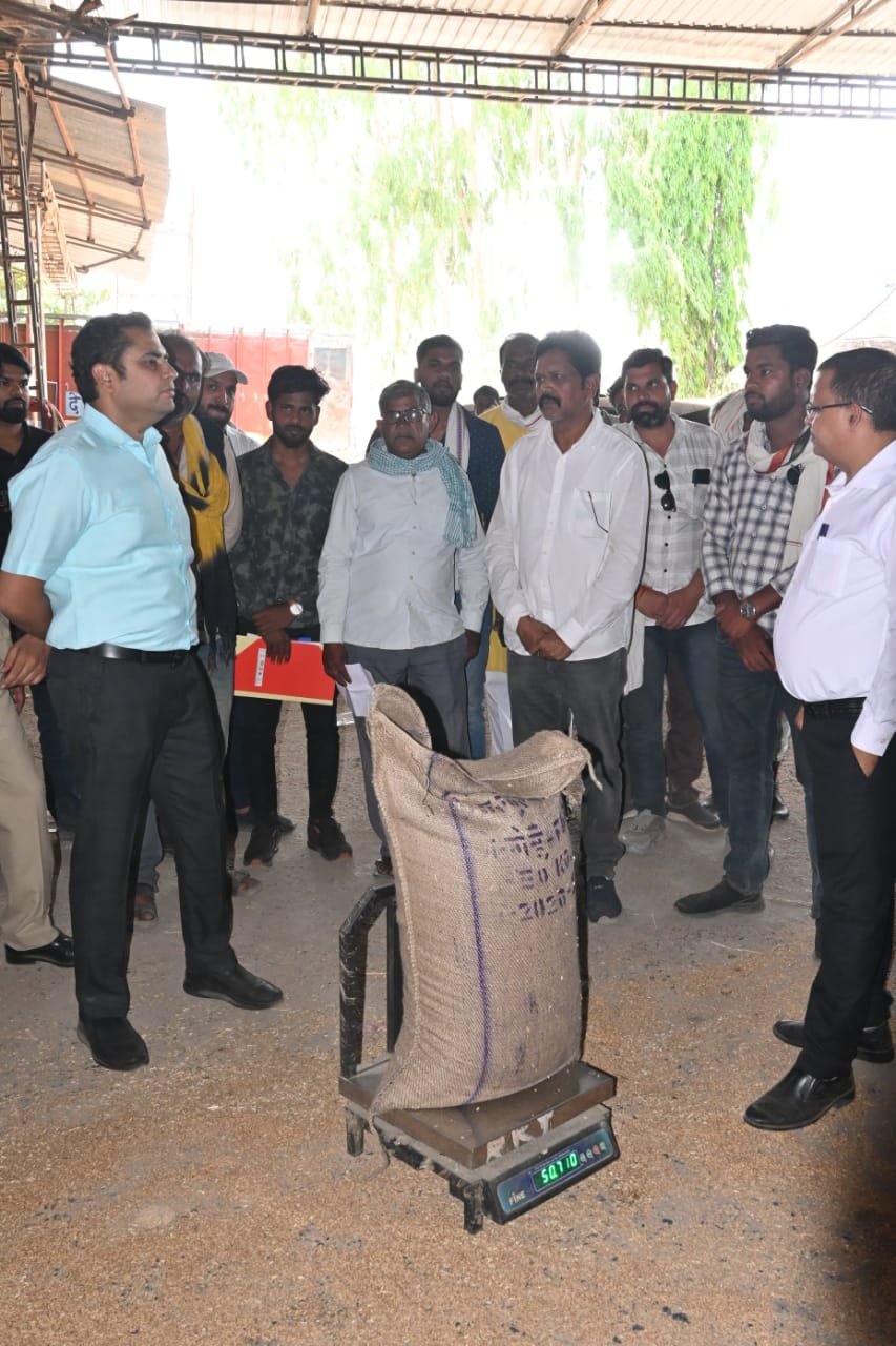 पहले छोटे किसानों का होगा स्लॉट बुक,धैर्य रखें अन्नदाता-कलेक्‍टर