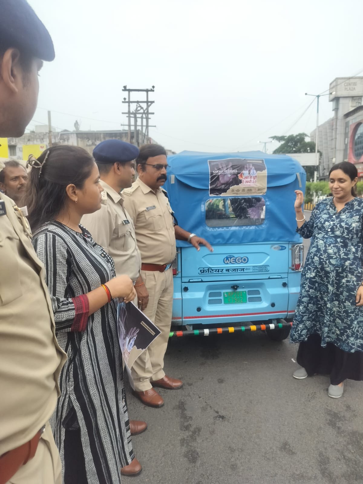 नशामुक्त भारत अभियान के अंतर्गत किया गया नुक्कड़ नाटक का आयोजन 