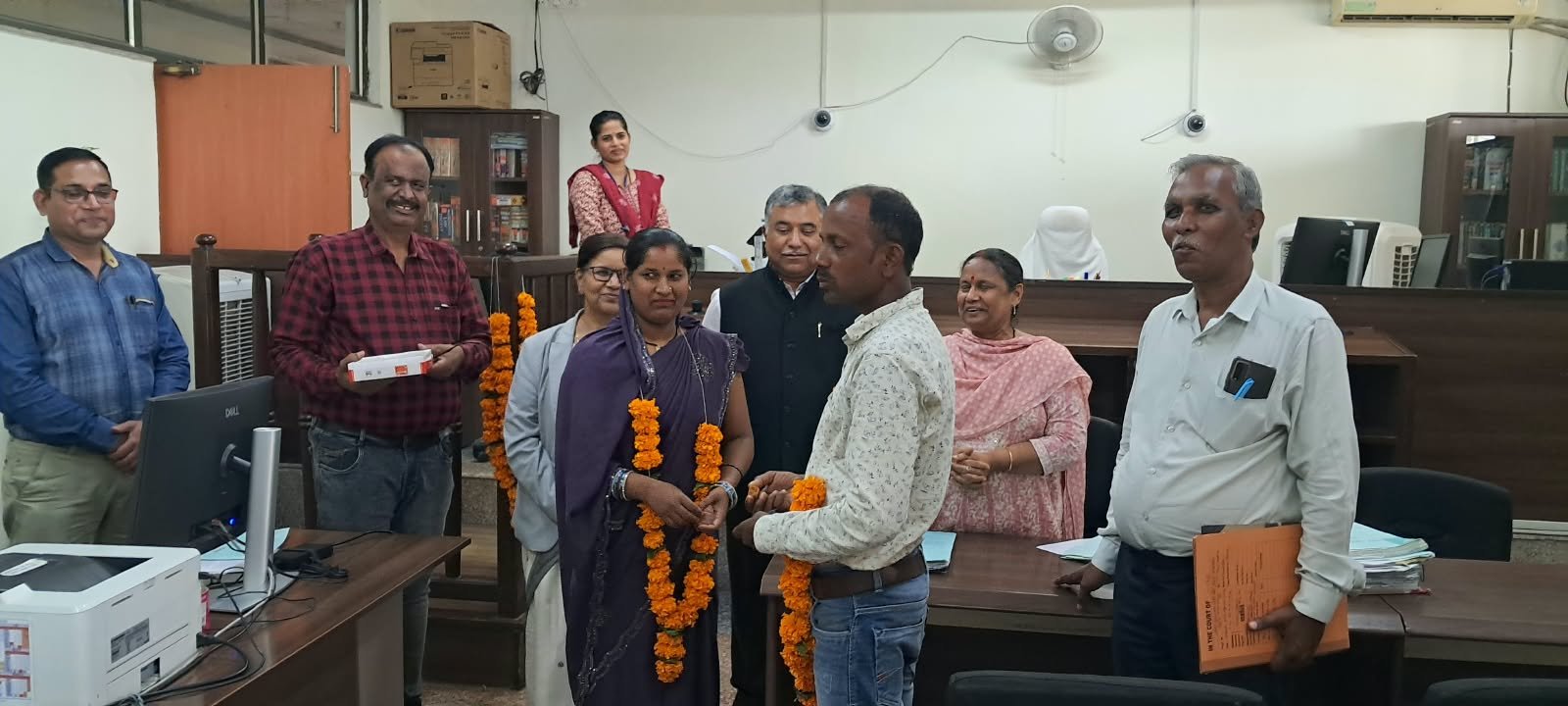 नेशनल लोक अदालत,आपसी समझौते से फिर जुड़े दाम्पत्य रिश्ते