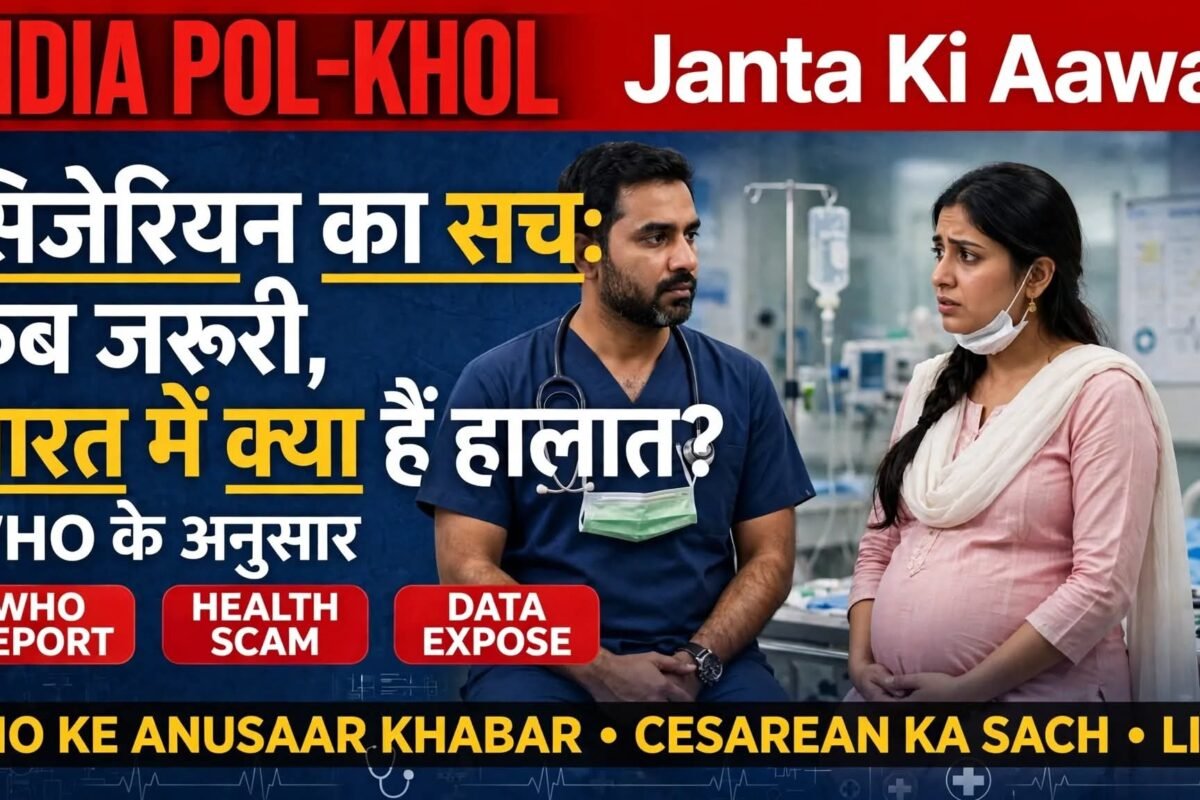 सिजेरियन का सच: कब जरूरी,भारत में क्या हैं हालत ?