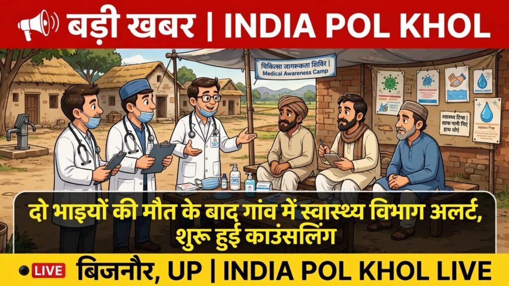 दो चचेरे भाइयों की HIV से मौत के बाद हड़कंप,स्वास्थ्य विभाग ने भेजी टीम